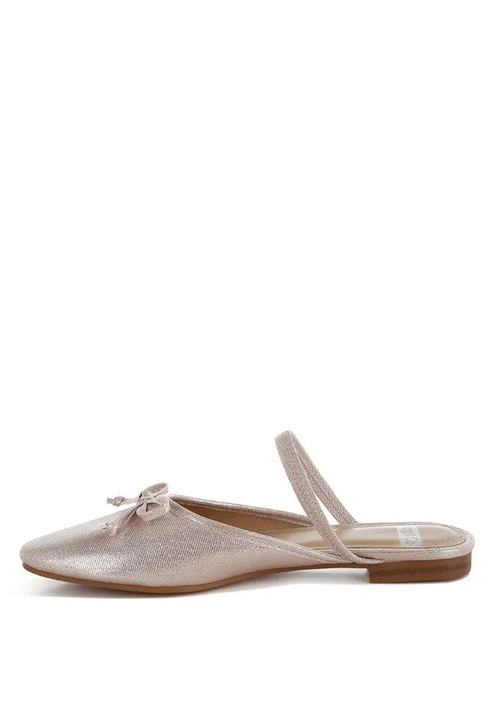 Opalia Glitter Ballet Mules