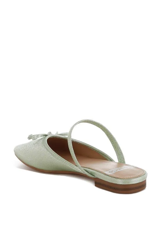 Opalia Glitter Ballet Mules