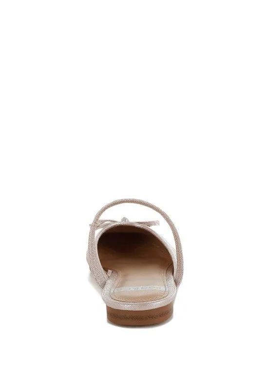 Opalia Glitter Ballet Mules