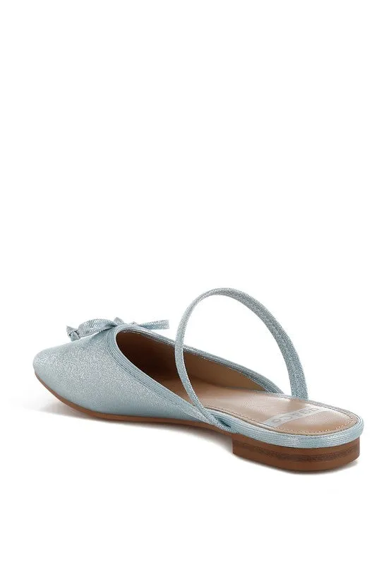 Opalia Glitter Ballet Mules