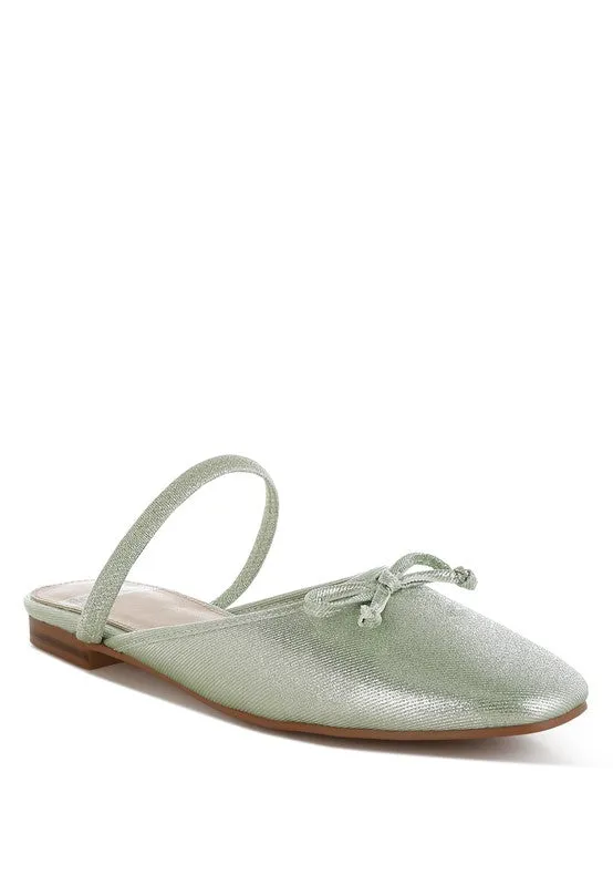 Opalia Glitter Ballet Mules