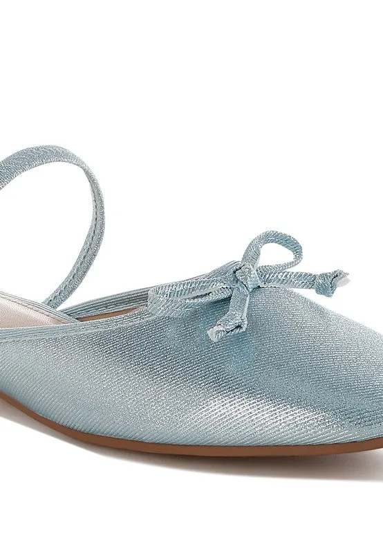Opalia Glitter Ballet Mules