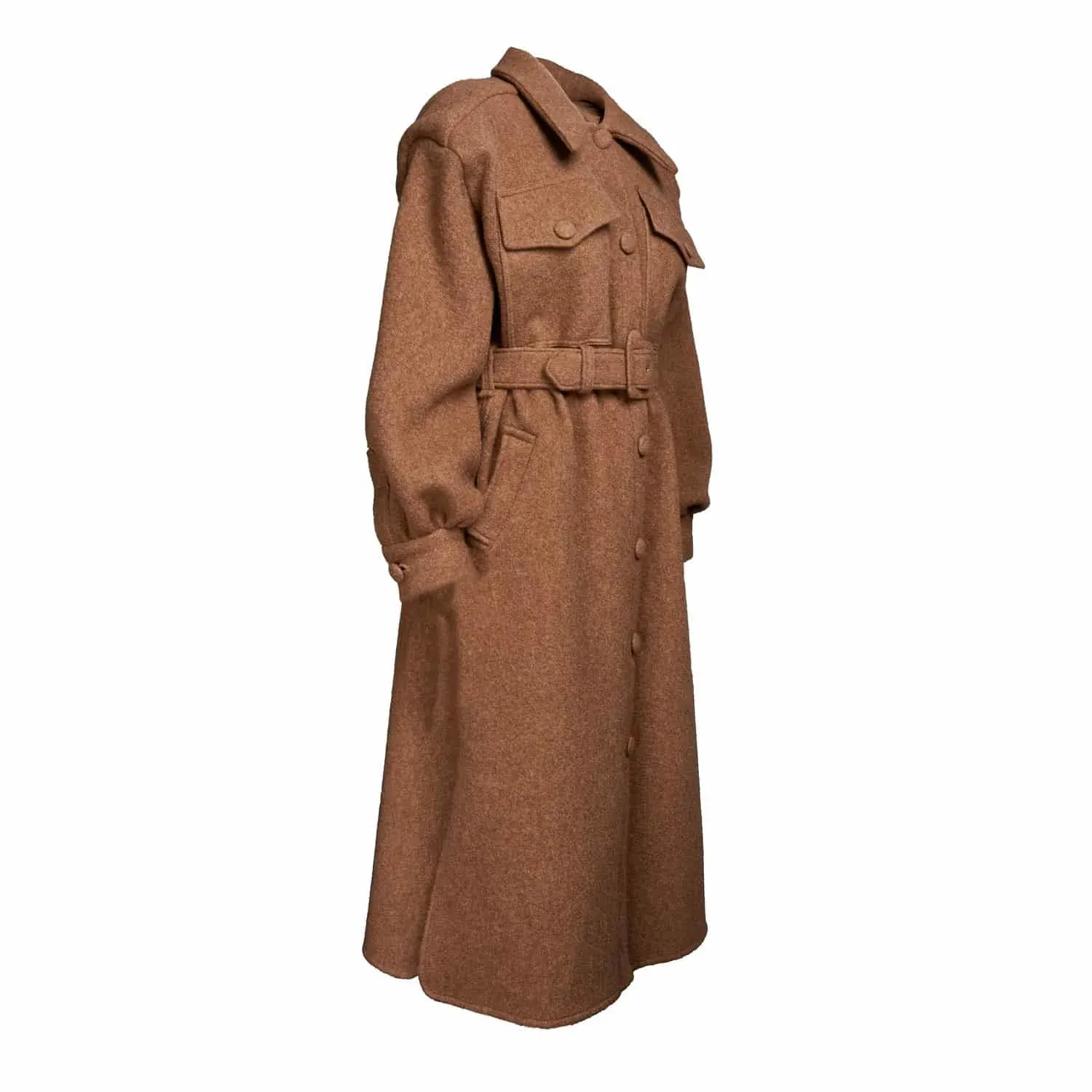 Oversize Coat In Virgin Wool