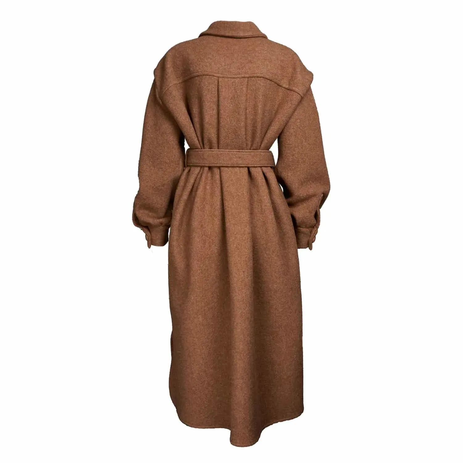 Oversize Coat In Virgin Wool
