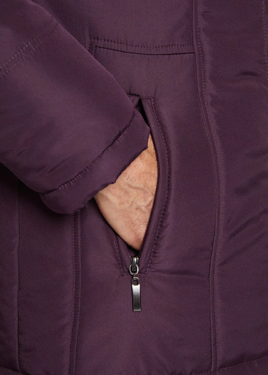 Parka courte matelassée