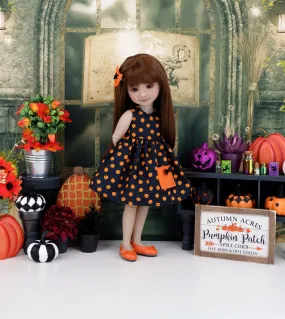 Petite Pumpkins - dress with shoes for Ruby Red Fashion Friends doll