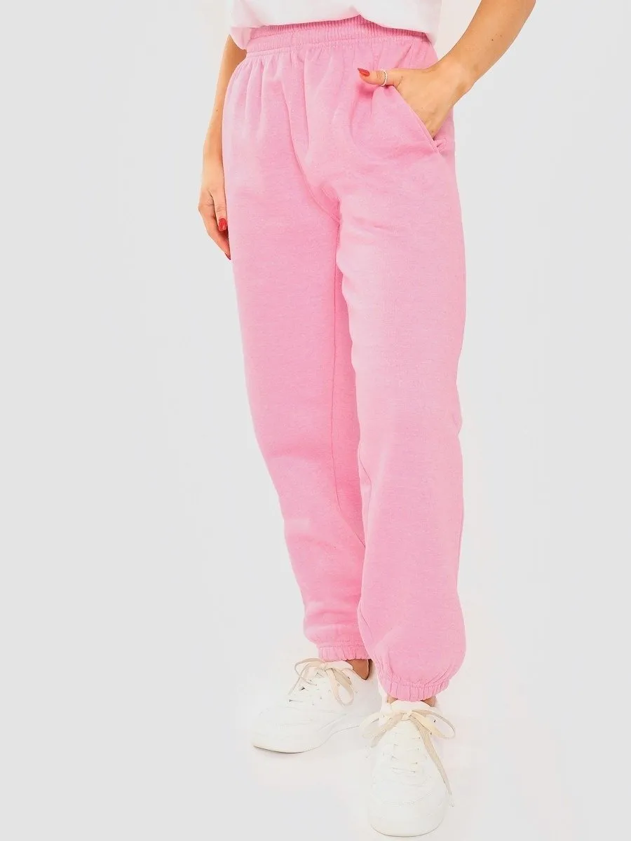 Pink Oversized Joggers