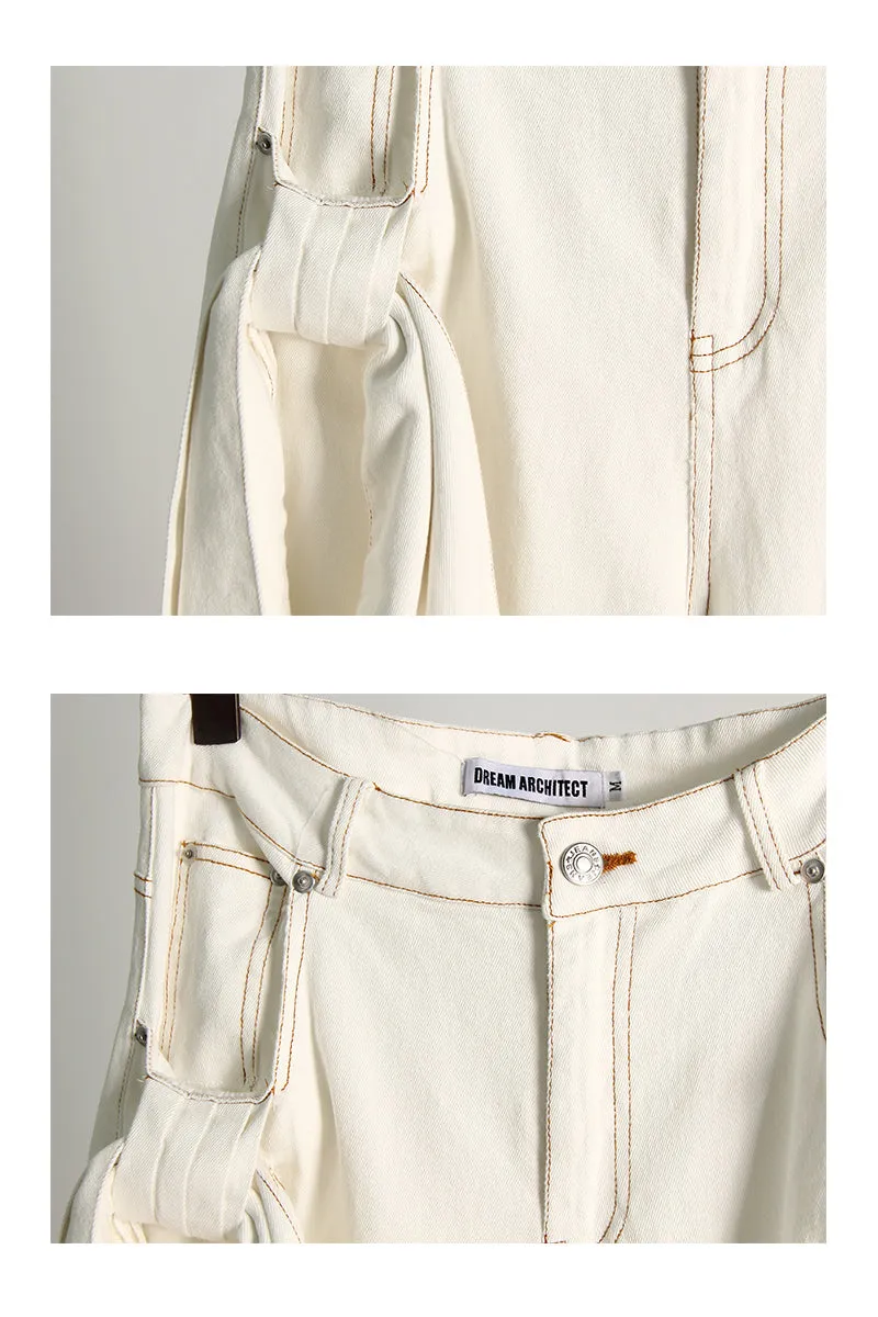 PQ3266 Big Bow Denim Jeans