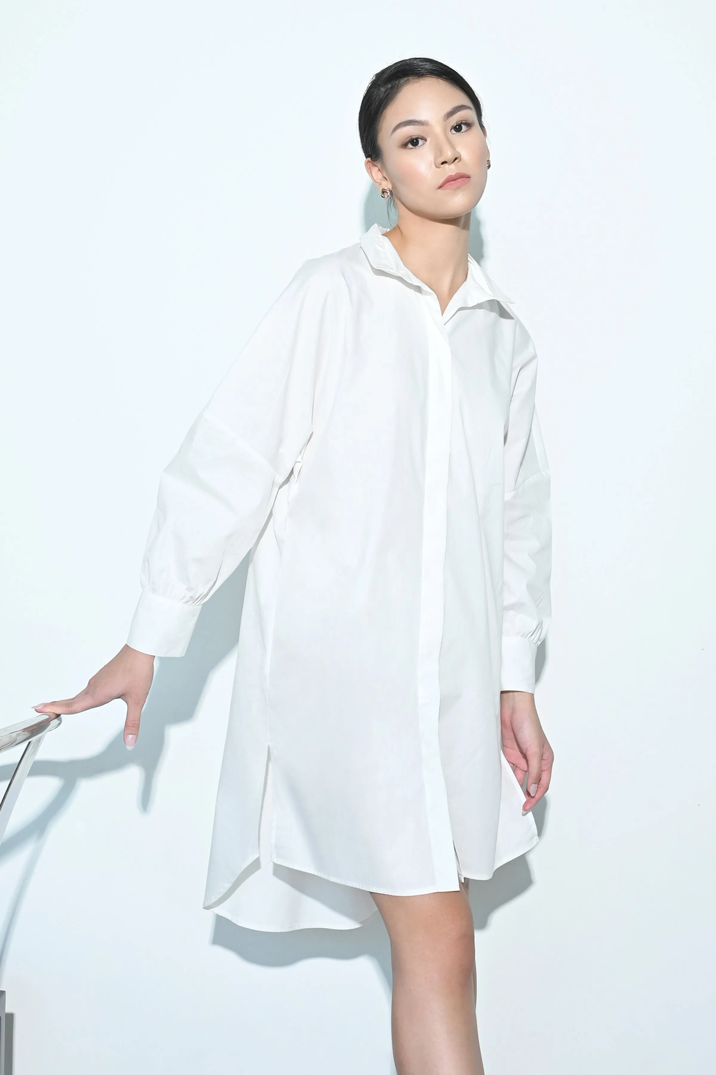 RAF Guest Long Sleeve Dress (Offwhite)