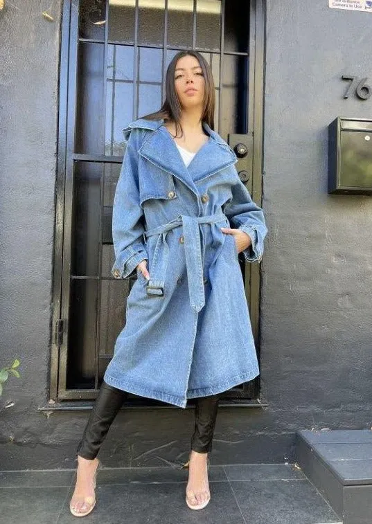 Rosario Denim Trench