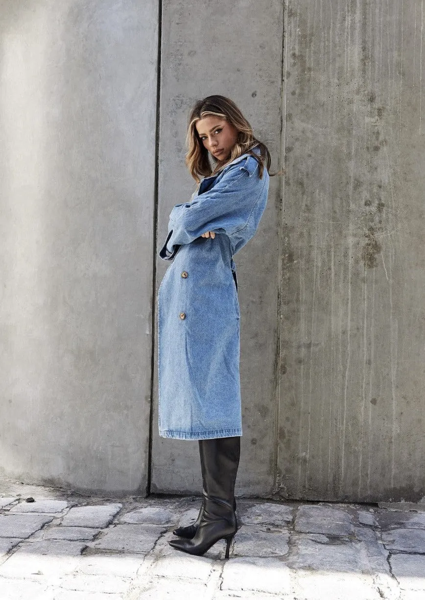 Rosario Denim Trench