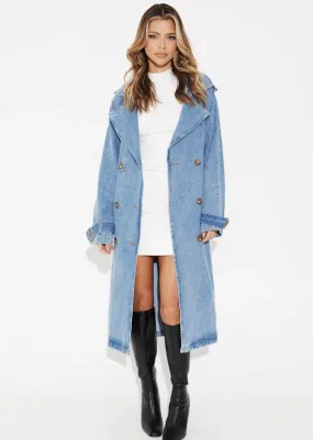 Rosario Denim Trench