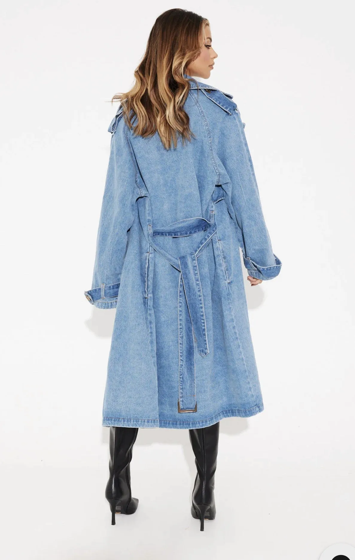 Rosario Denim Trench