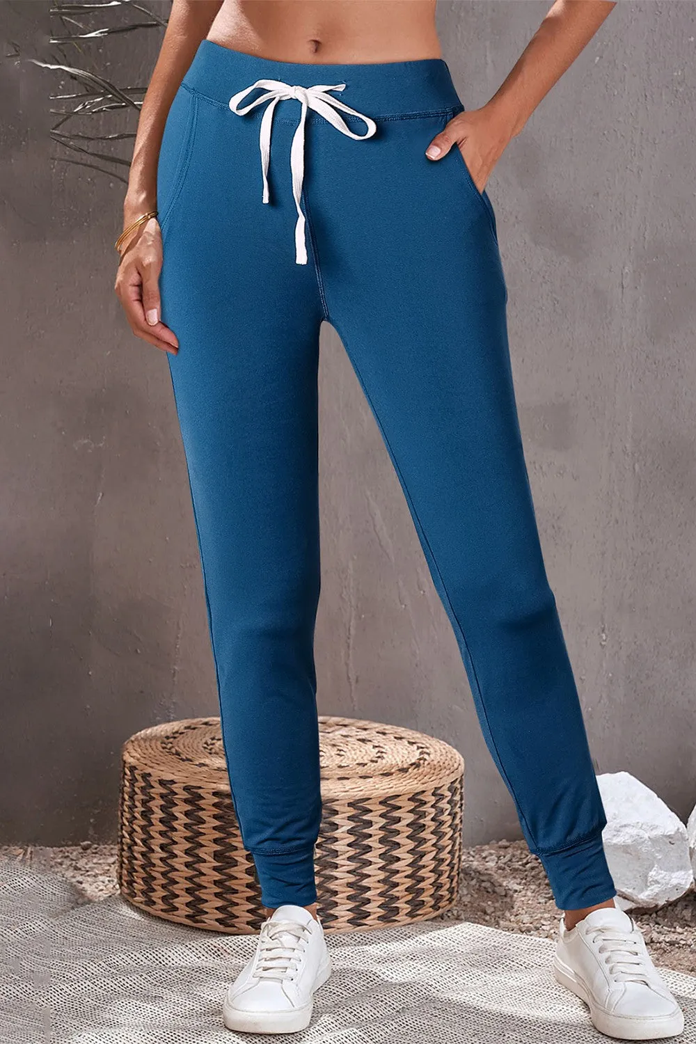 Shoreline Boutique Drawstring Joggers with Pockets