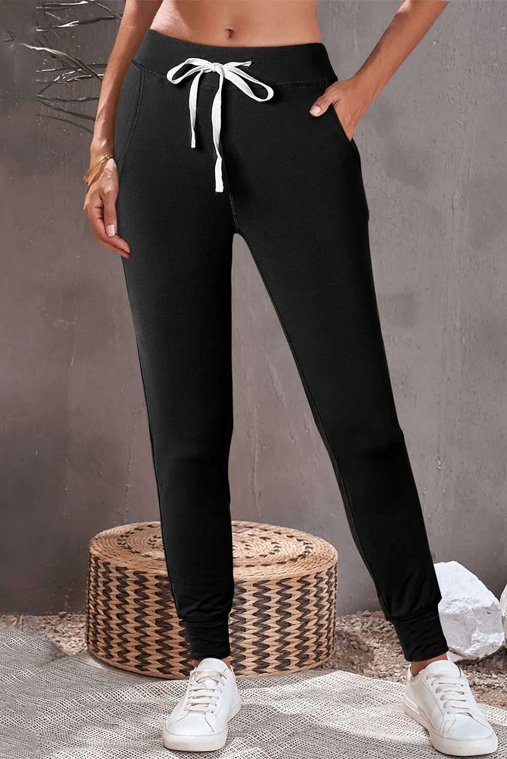Shoreline Boutique Drawstring Joggers with Pockets