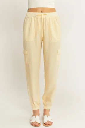 Time For A Change Butter Washed Cargo Joggers