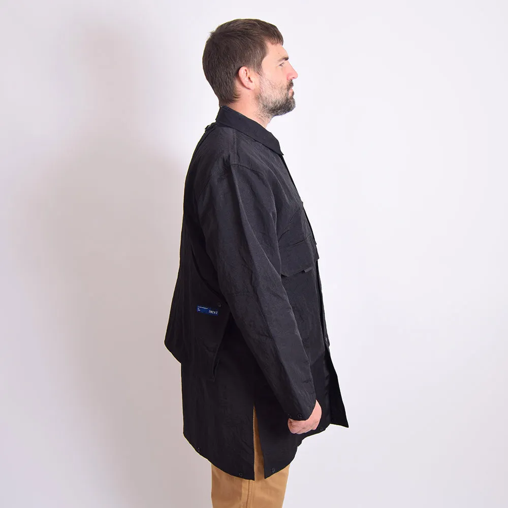 TMCAZ Black Multi Functional Mountain Parka