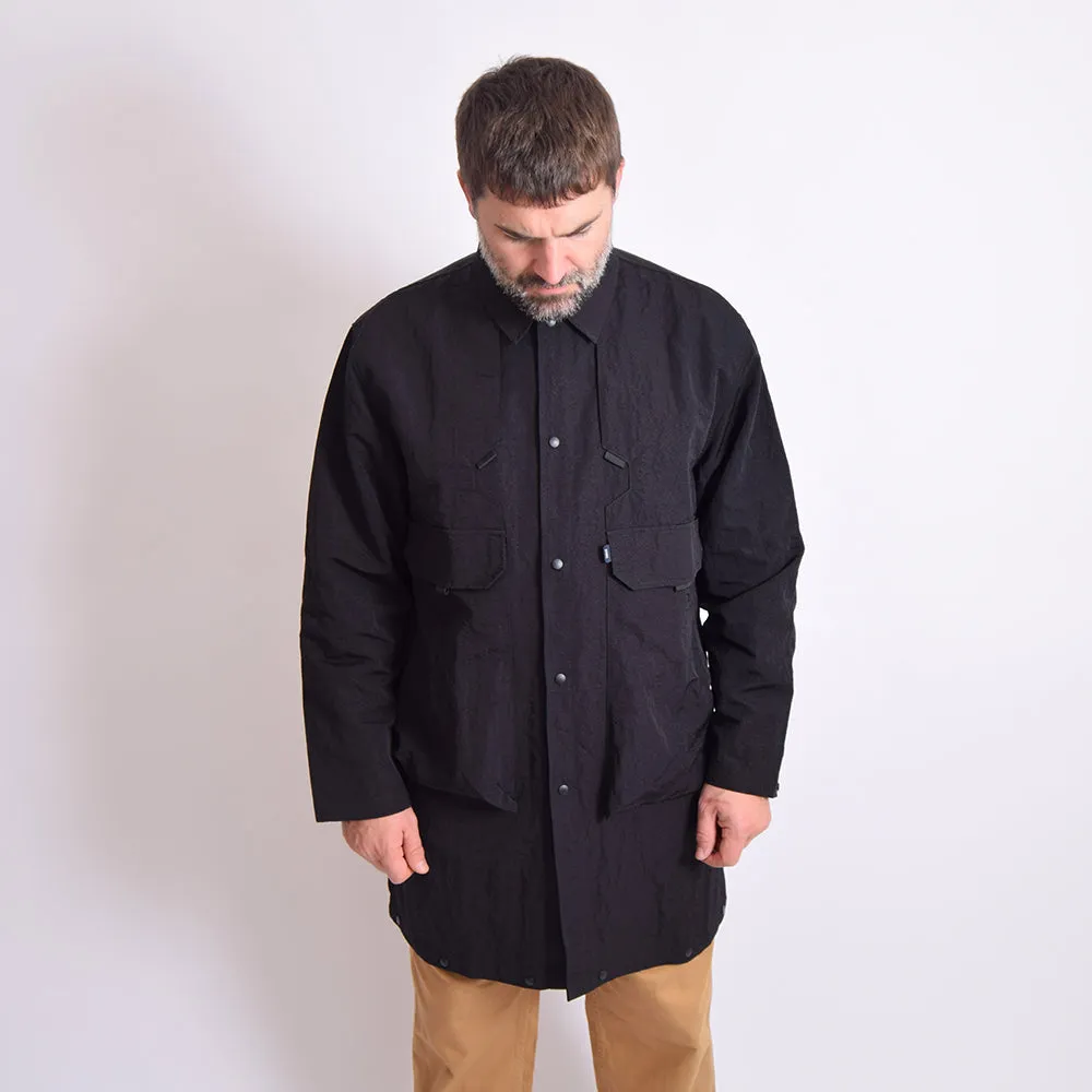 TMCAZ Black Multi Functional Mountain Parka