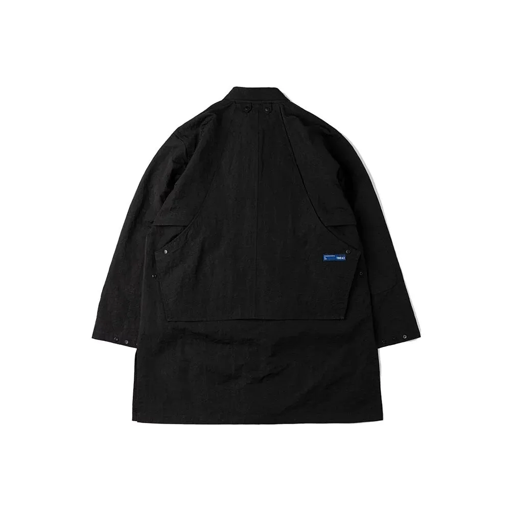 TMCAZ Black Multi Functional Mountain Parka