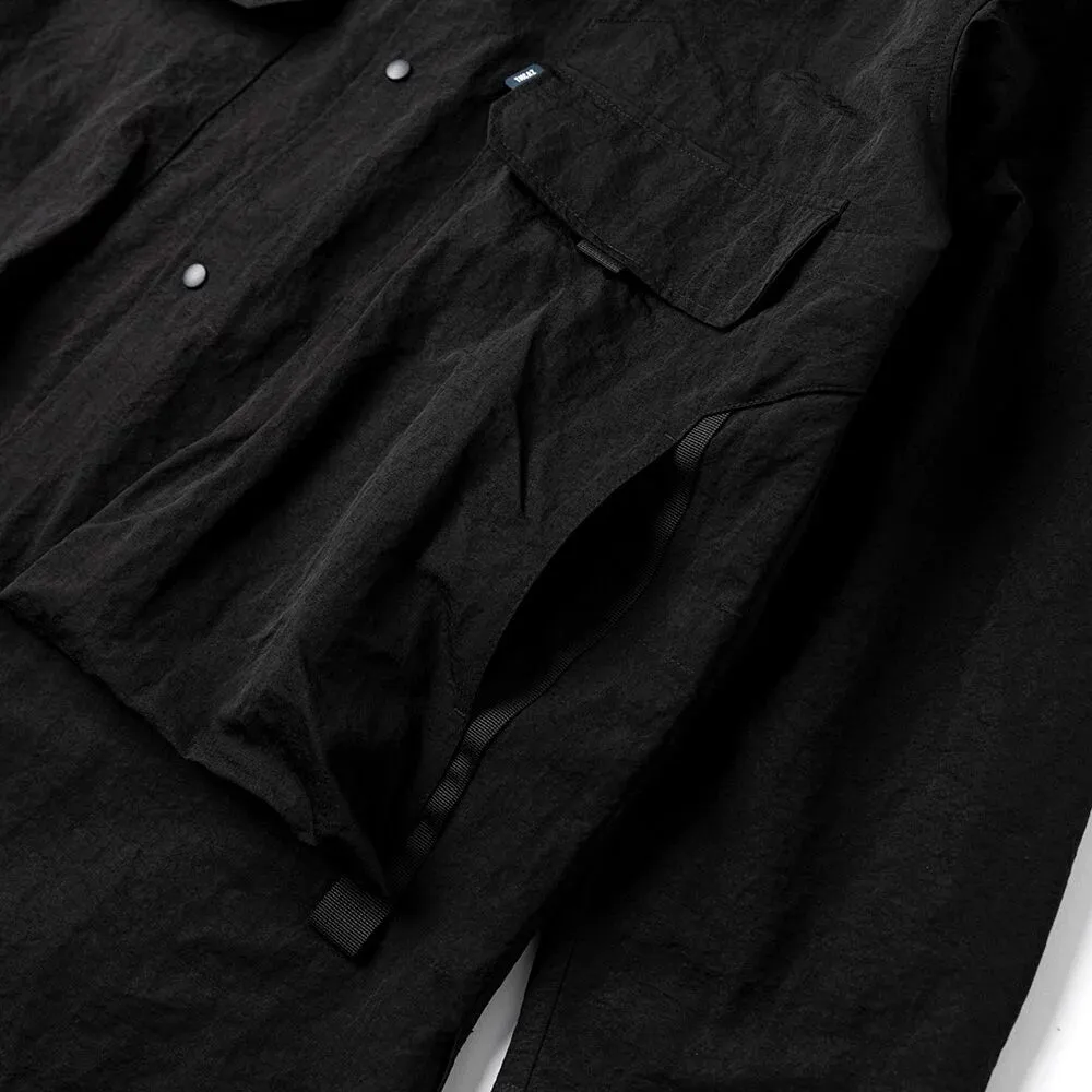 TMCAZ Black Multi Functional Mountain Parka