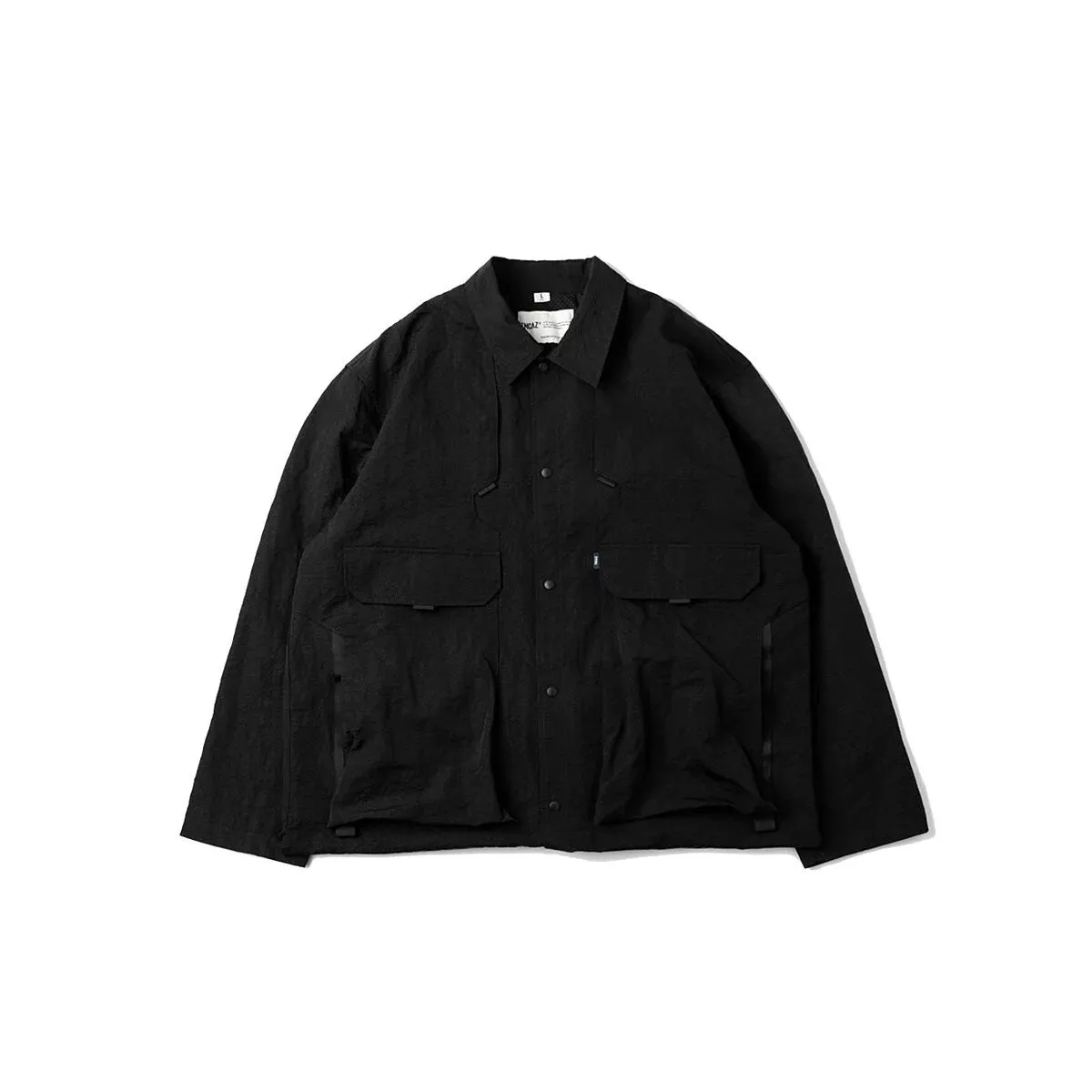 TMCAZ Black Multi Functional Mountain Parka