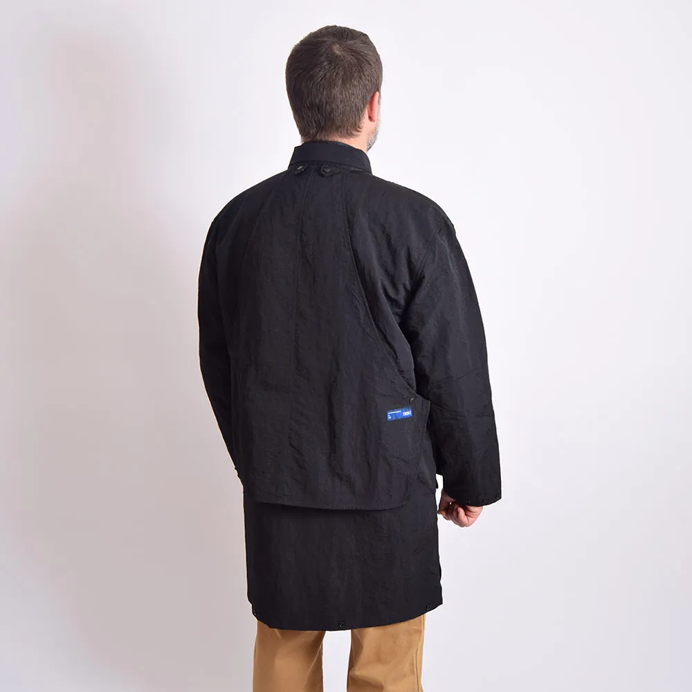TMCAZ Black Multi Functional Mountain Parka