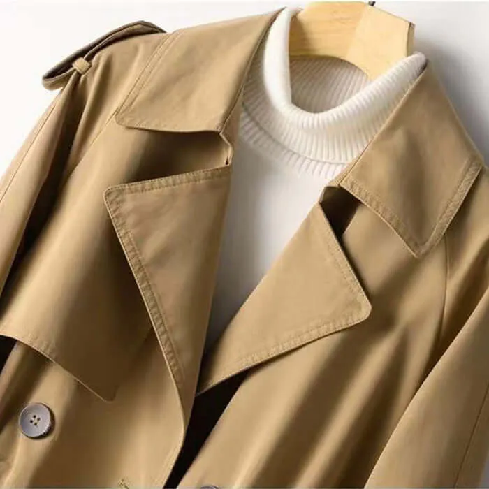 Women's Short Trench Coat