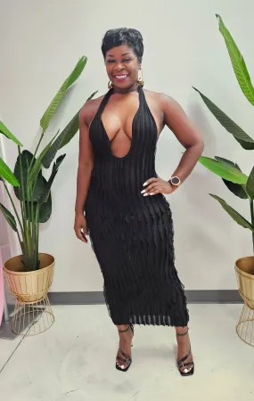 You Betta Halter Dress